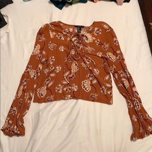 Forever 21 long sleeve blouse